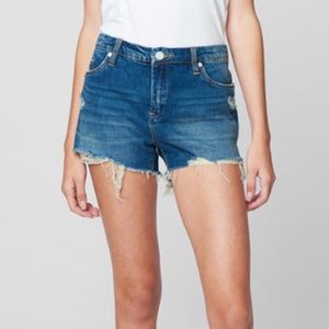 Denim shake it out shorts from blank NYC